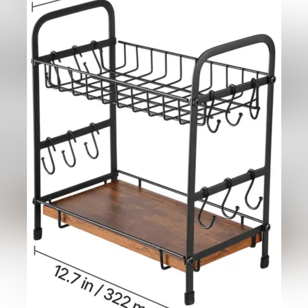 Black Metal Dish Rack - Picture 5 of 10